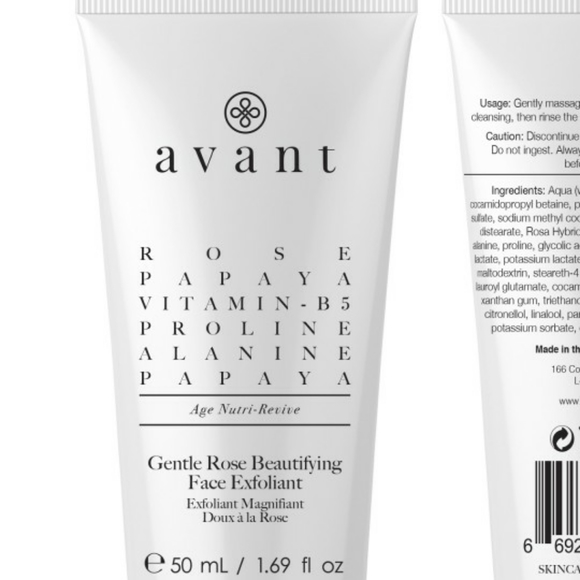 avant face exfoliant